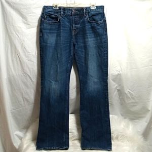 SALE! Abercrombie & Fitch The Boot Button Fly Jeans Sz.34/32 (BX29)
